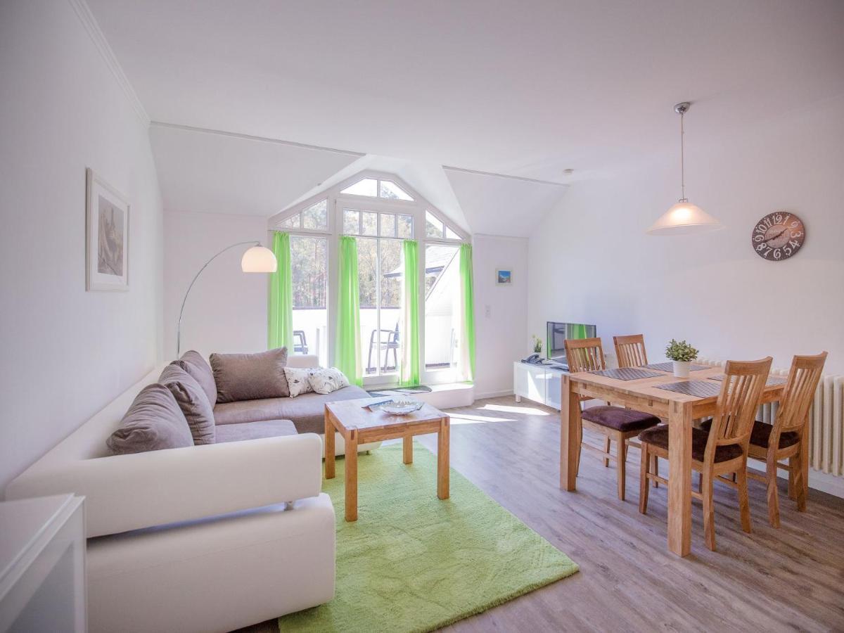 Duenenpark - Komfortplus Mit 1 Schlafzimmer Und Balkon Im Dachgeschoss 295 * Binz